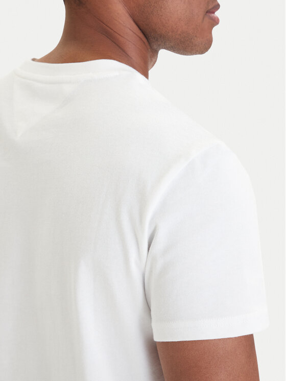 Tommy Jeans Tommy Jeans Camiseta DM0DM22548 Blanco Regular Fit