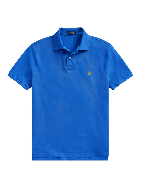 Polo Ralph Lauren Polo Ralph Lauren Поло 710782592011 Голубий Custom Slim Fit