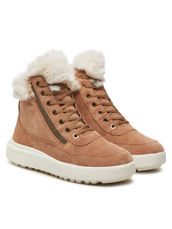 Geox Šnurovacia obuv Geox D Dalyla B Abx D26QSA 022BH C5Q1Q Béžová