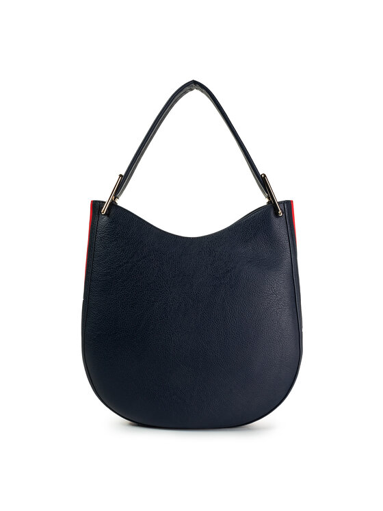 Tommy Hilfiger Borsetta Tommy Hilfiger Th Core Hobo Corp AW0AW07306 Blu scuro
