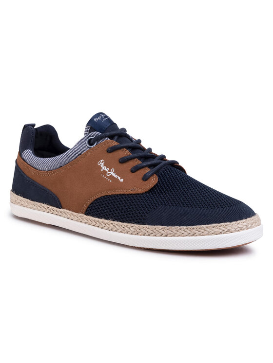 Pepe Jeans Alpargatas Pepe Jeans Maui Sport Knit PMS10284 Azul marino