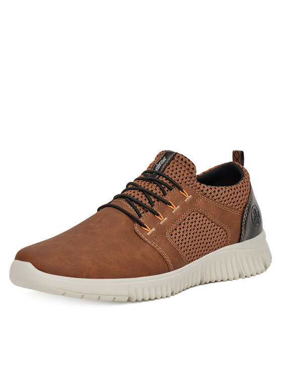 Rieker Sneakersy Rieker B7588-24 Brązowy