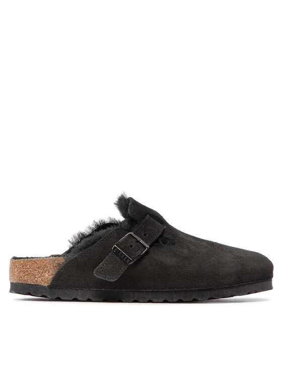 Birkenstock Тапочки Birkenstock Boston Vl/Shearling 0259883 Чорний
