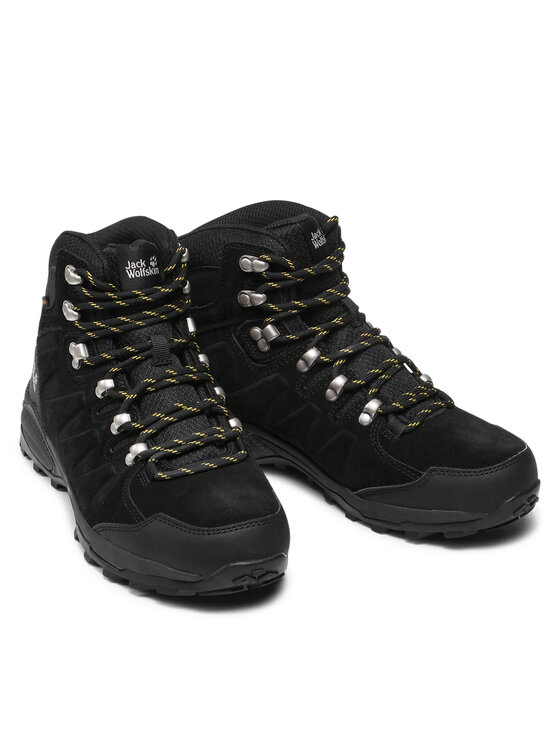 Jack Wolfskin Bakancs Jack Wolfskin Refugio Texapore Mid M 4049841 Fekete