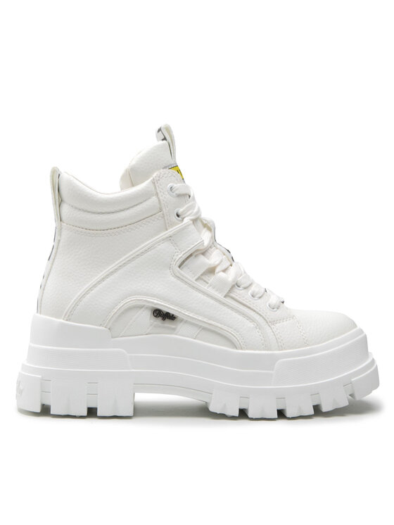 Buffalo Šnurovacia obuv Buffalo Aspha Nc Mid BN16220461 Biela