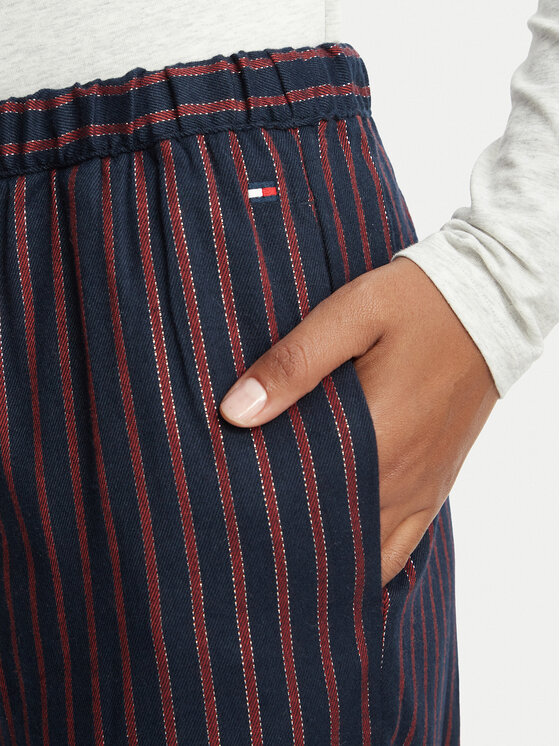 Tommy Hilfiger Tommy Hilfiger Pijama UW0UW06605 Gris claro Regular Fit