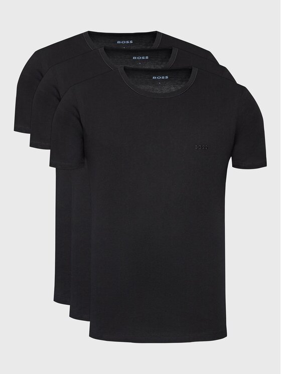 BOSS BOSS Комплект футболок Classic 50475284 Чорний Regular Fit