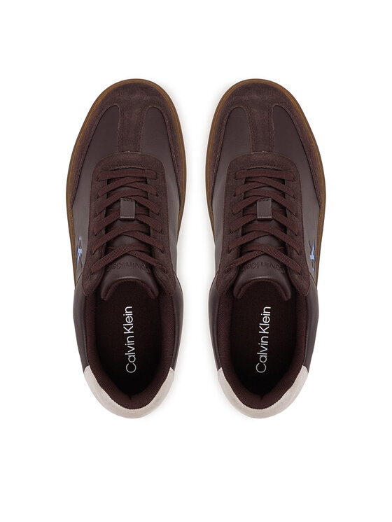 Calvin Klein Sneakers Calvin Klein Classic Cupsole Laceup Wt Mix YM0YM01429 Maro