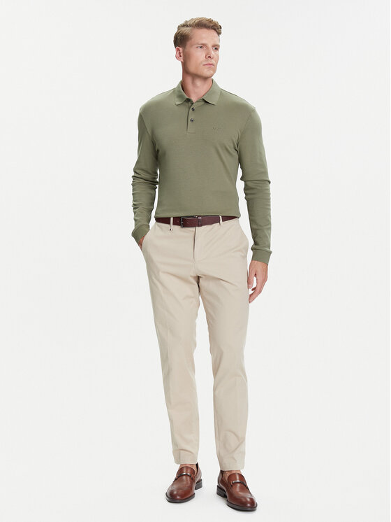 BOSS BOSS Polo Pado 30 50468392 Verde Regular Fit