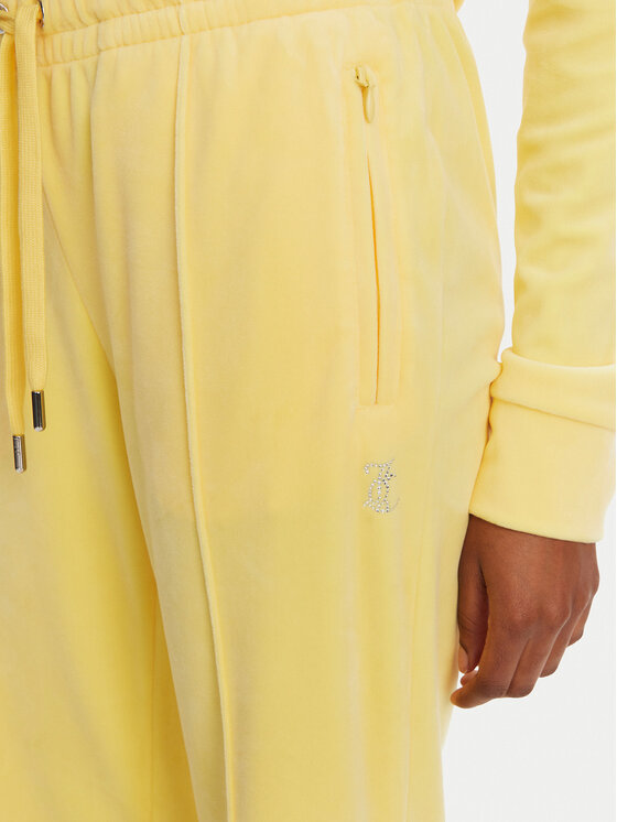 Juicy Couture Juicy Couture Jogginghose Tina JCAPW045 Gelb Regular Fit