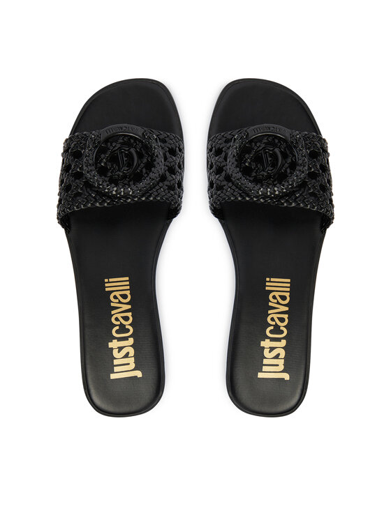 Just Cavalli Шльопанці Just Cavalli 80RA3S83 ZSE38 Чорний