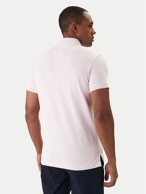 Tommy Hilfiger Tommy Hilfiger Polo 1985 MW0MW17771 Ružičasta Slim Fit