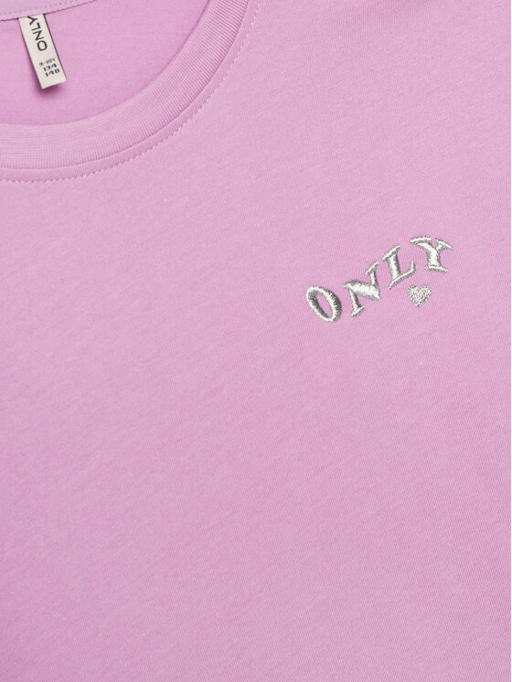 Kids ONLY Kids ONLY Camiseta Maiken 15313877 Violeta Regular Fit