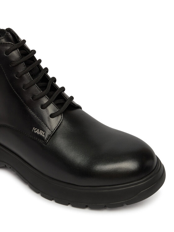 KARL LAGERFELD Черевики KARL LAGERFELD Magnus KL10650 Чорний