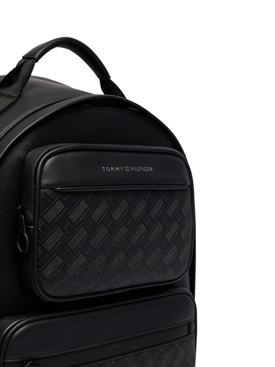 Tommy Hilfiger Plecak Tommy Hilfiger Th Modern Monogram Backpack AM0AM14683 Czarny