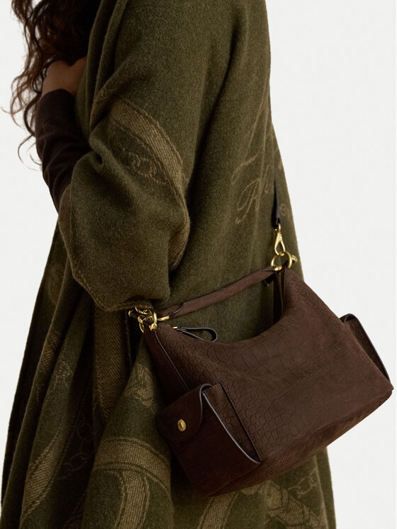 LAUREN RALPH LAUREN Táska LAUREN RALPH LAUREN 431P18453003 Sötétbarna