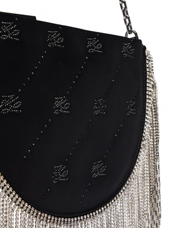 KARL LAGERFELD Kabelka KARL LAGERFELD A4W30111 Čierna
