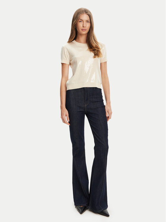 Guess Guess Светр W5YR21 Z3E70 Écru Regular Fit