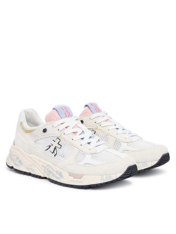 Premiata Sneakersy Premiata Mased Var 8206 Kremowy