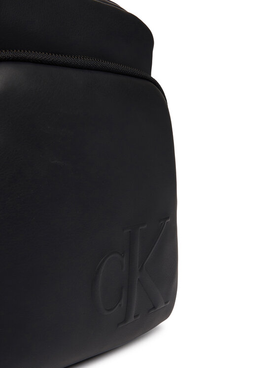 Calvin Klein Geantă crossover Calvin Klein Bold Ck Pocket Reporter LV04D3368G Negru
