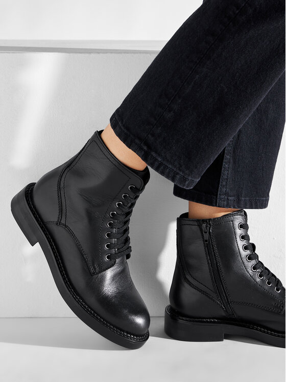 Lasocki Kotníková obuv Lasocki WI16-12744-03 Černá