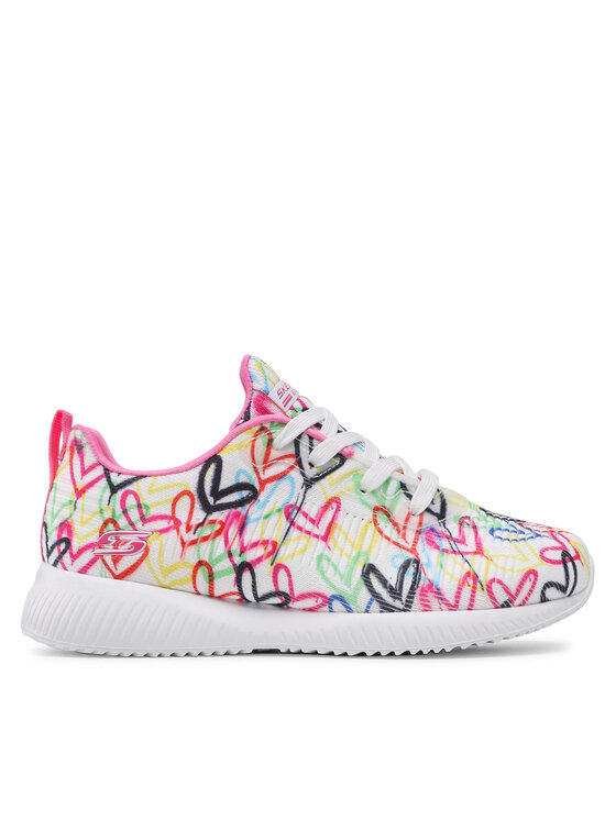 Sneakers Skechers Starry Love 117092/WMLT Alb | Epantofi.ro