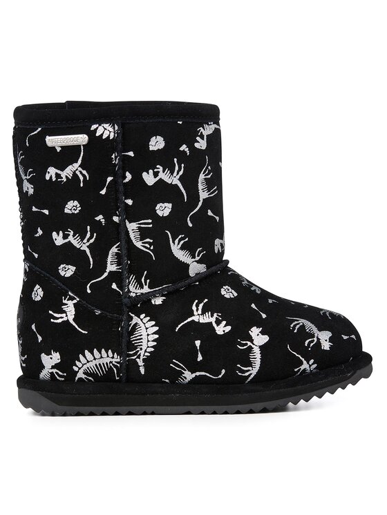EMU Australia Snehule EMU Australia Reflective Dino Brumby K12948 Čierna
