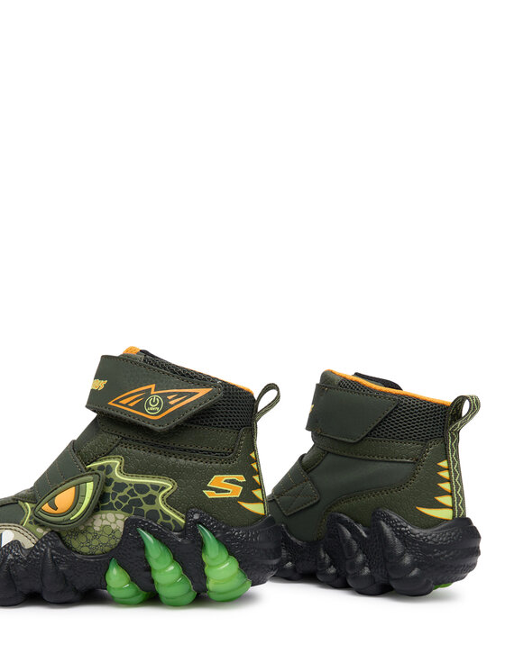 Skechers Śniegowce Skechers Skech-O-Saurus Lights 2.0 400122L OLV Khaki