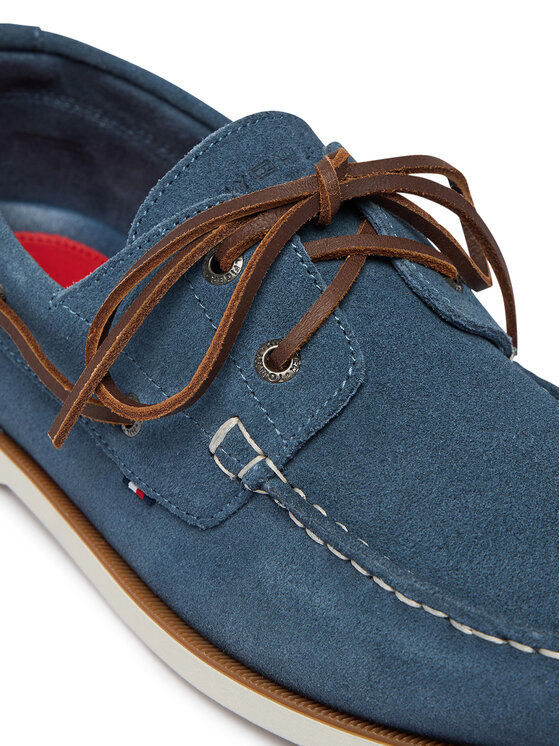 Tommy Hilfiger Īsi apavi Tommy Hilfiger FM0FM05387 Zils