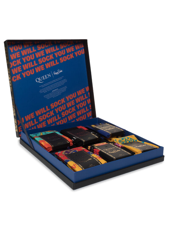 Happy Socks Довгі шкарпетки Happy Socks XQUE10-0100 Кольоровий