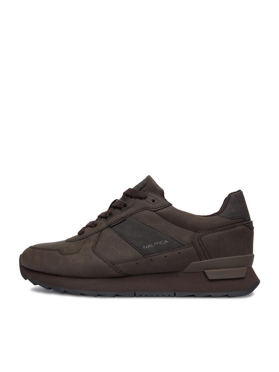 Nautica Sneakersy Nautica CEO-BURTON-01 Tmavo hnedá