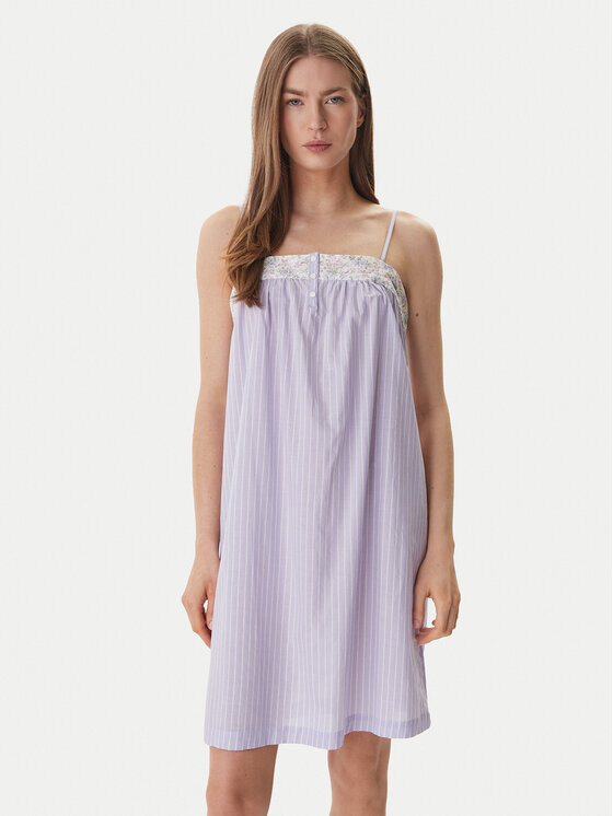 LAUREN RALPH LAUREN LAUREN RALPH LAUREN Camicia da notte ILN22497 Viola Regular Fit