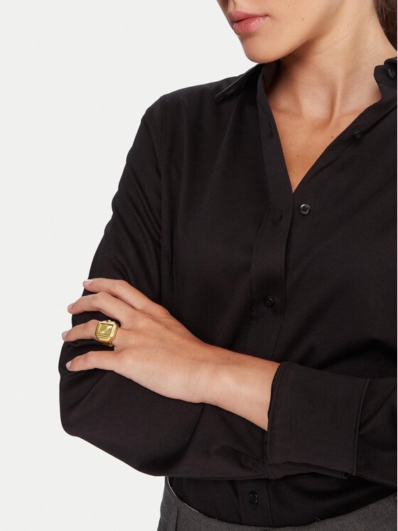 Fossil Pulkstenis Fossil Watch Ring ES5343 Zelta