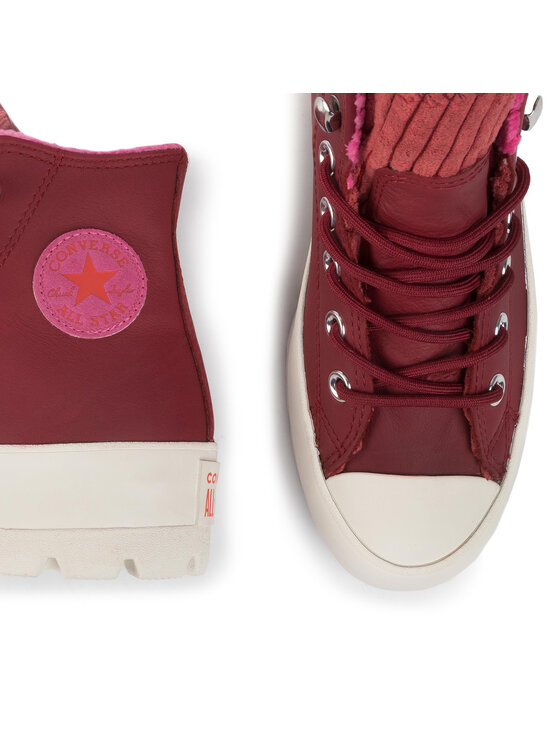 Converse Plátěnky Converse Ctas Lugged Winter Hi GORE-TEX 565007C Bordó