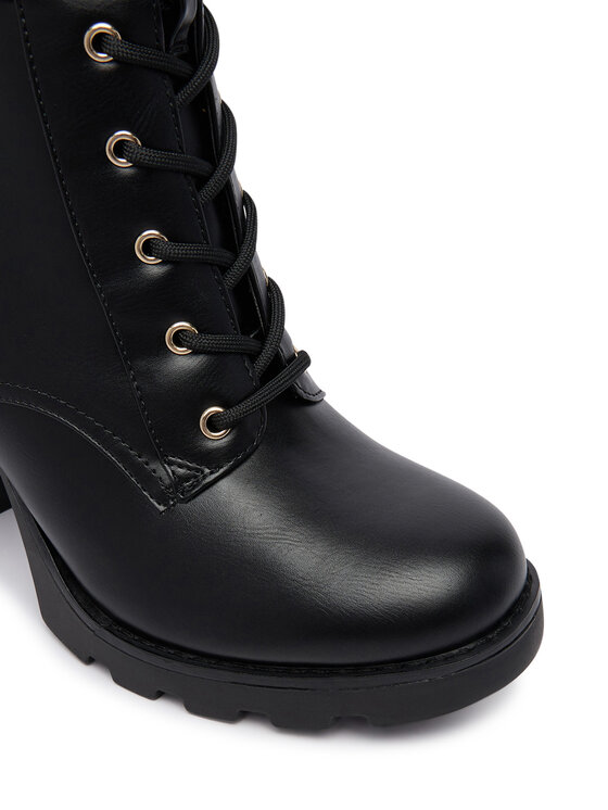 Guess Polokozačky Guess FLFNEE ELE10 Černá
