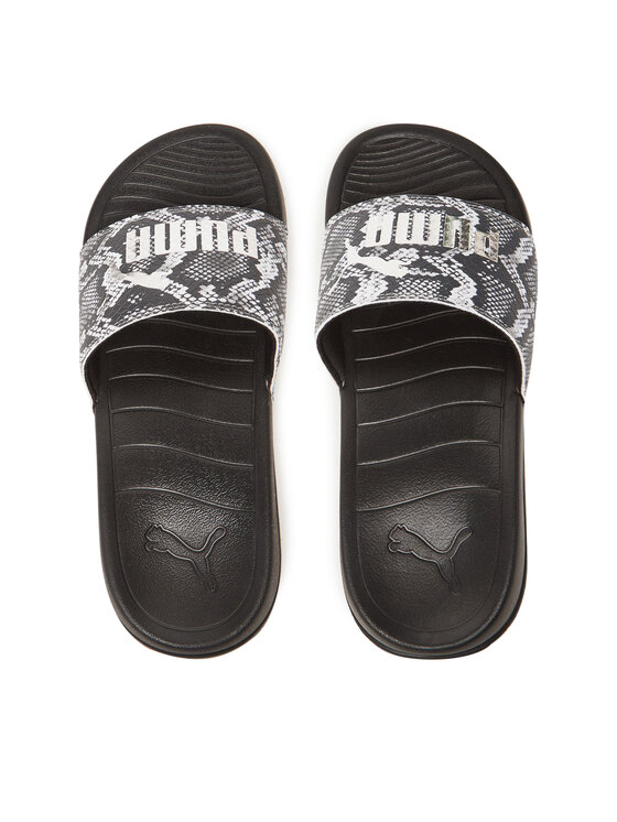 Puma Шльопанці Puma Popcat 20 Snake Chic 401706 01 Сірий