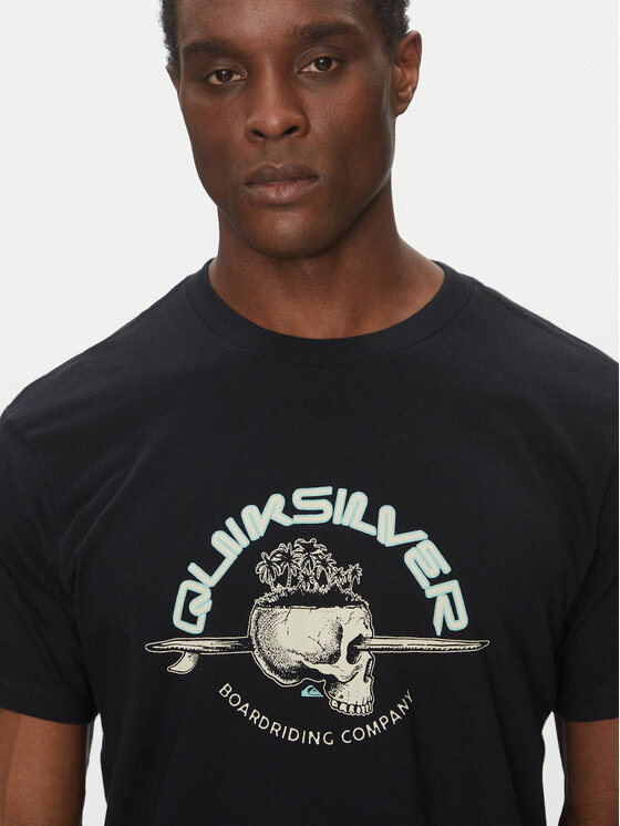 Quiksilver Quiksilver Футболка EQYZT08056 Чорний Regular Fit