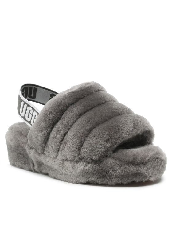 Ugg Тапочки Ugg W Fluff Yeah Slide 1095119 Сірий