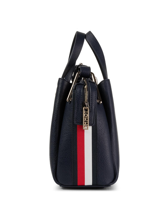 Tommy Hilfiger Borsetta Tommy Hilfiger Th Core Med Satchel Corp AW0AW07507 Blu scuro
