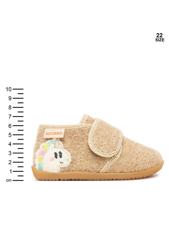 Naturino Pantofole Naturino Cloopa Panno 4000738 M Beige