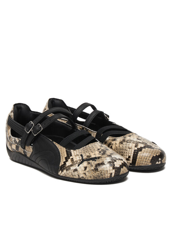 Puma Балетки Puma Speedcat Ballet Snake Wns 405326 01 Коричневий
