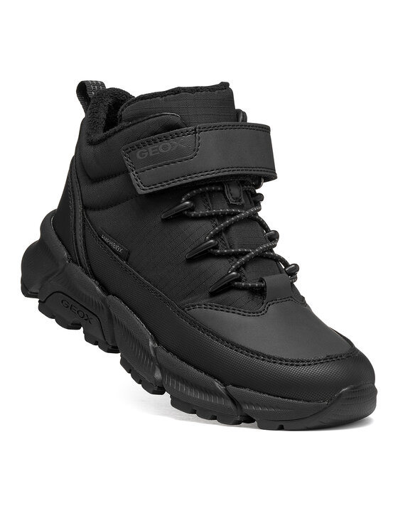 Geox Trzewiki Geox J Flexyper Plus Boy B Abx J66LCA 0FUME C9999 M Czarny