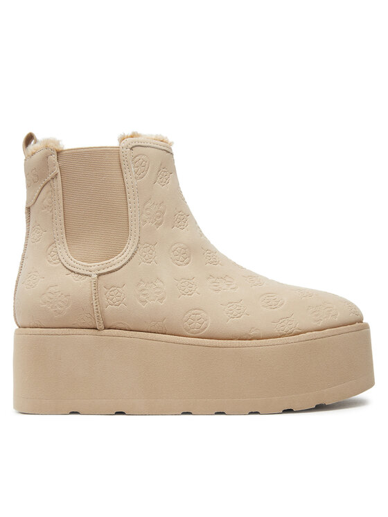Guess Botine Guess Jilaine FLFJIL FAL10 Bej