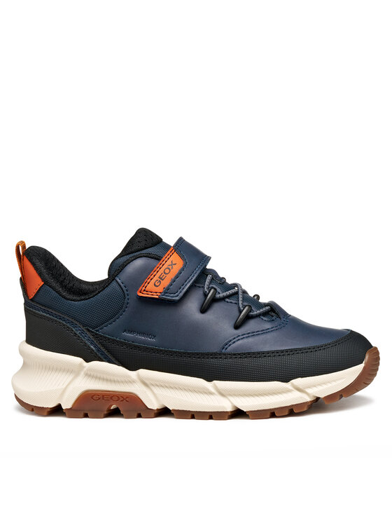 Geox Sneakersy Geox J Flexyper Plus J56LCA 0MEFU C4002 S Granatowy
