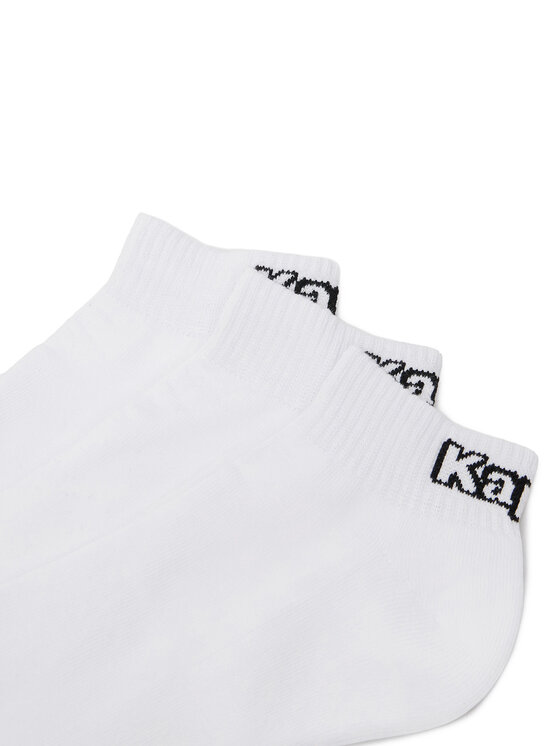 Kappa Довгі шкарпетки Kappa CEO_KR_GOAL_SS26 (3-PACK) Білий