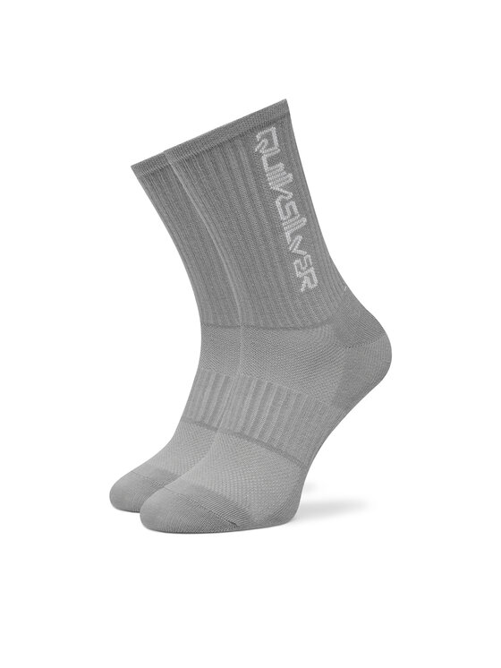 Quiksilver Garās zeķes Quiksilver AS_QUIKSILVER_100W_SS25 (3-PACK) Balts