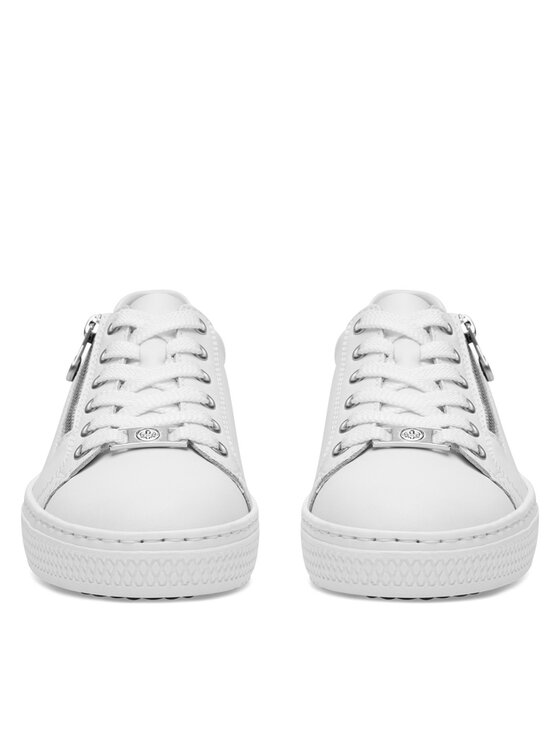 Rieker Sneakersy Rieker L59L1-83 Bílá