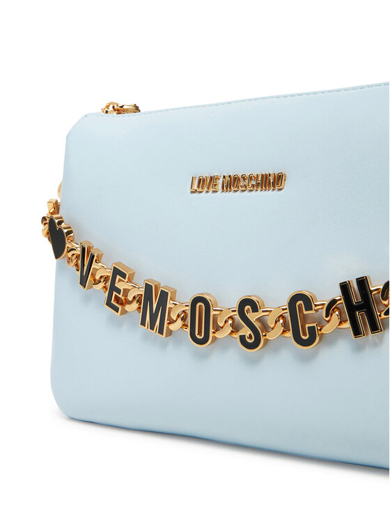 LOVE MOSCHINO Torebka LOVE MOSCHINO JC4072PP1ML1371A Niebieski jasny