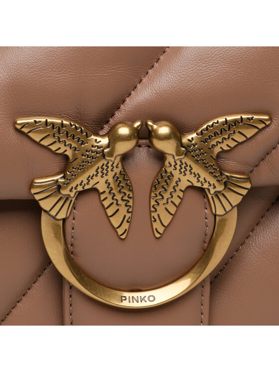 PINKO Bolso PINKO Love Big Puff Cl . AI 23-24 PLTT 100037 A0F2 Marrón