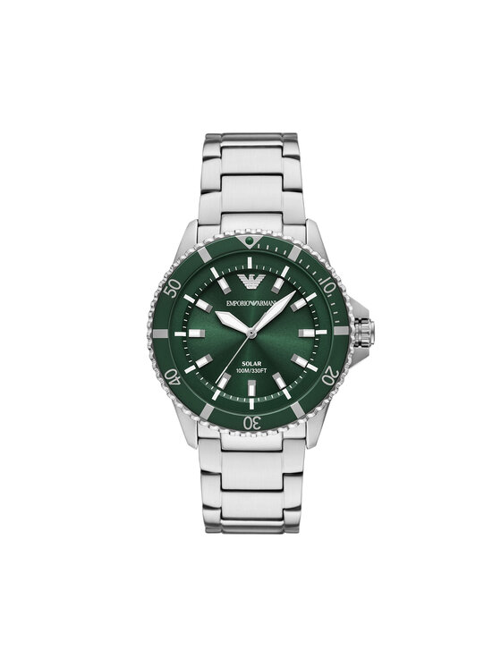 Emporio Armani Laikrodis Emporio Armani World Explorer AR11698 Sidabrinė